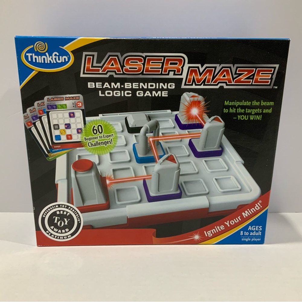 ThinkFun Laser Maze Beam-Bending Logic Game 2012 (NEW)